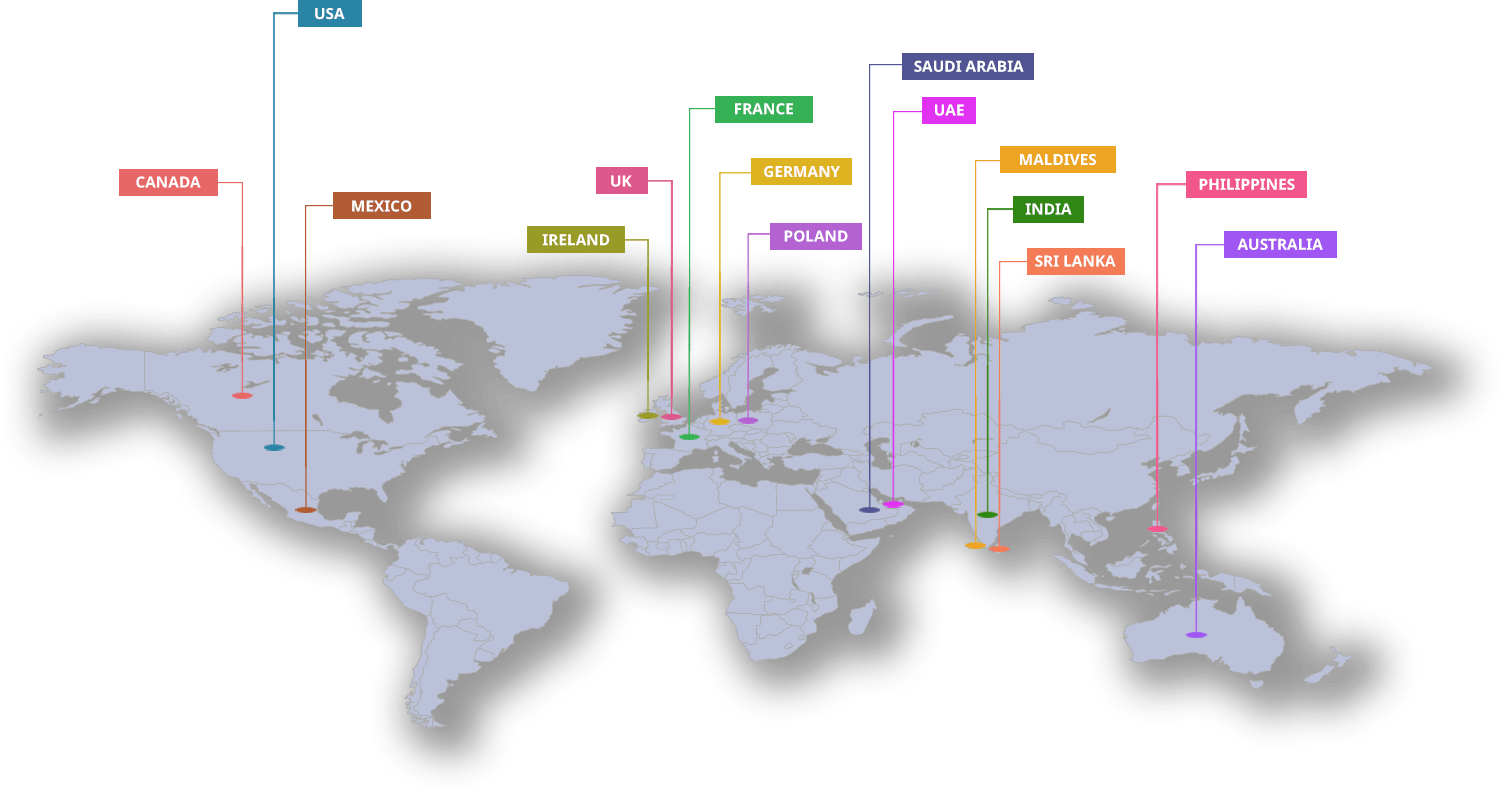 Worldmap Locations - Congruent