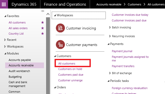 Creating A Workspace In Dynamics 365 Finance And Operations-4
