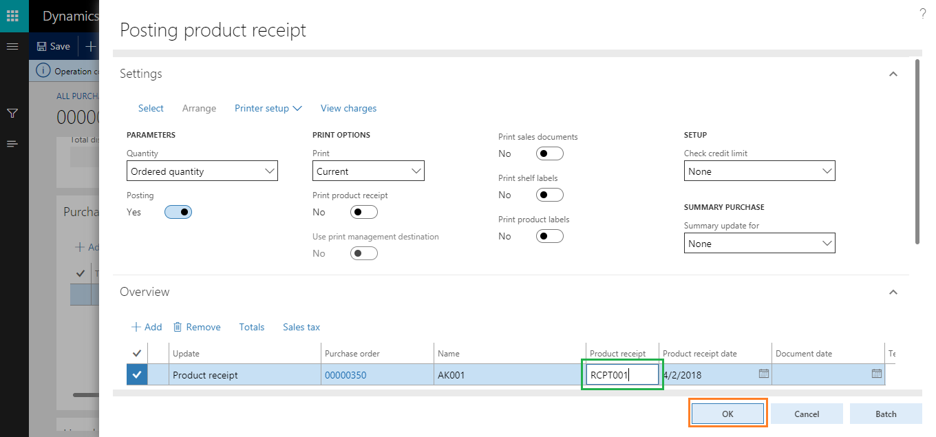 Purchasing Process Flow In Dynamics 365 For Finance & Operations-8