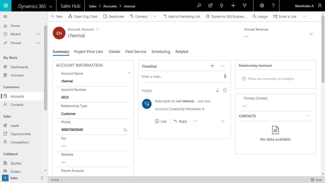 Integrate CRM with Business Central using Microsoft Flow-11
