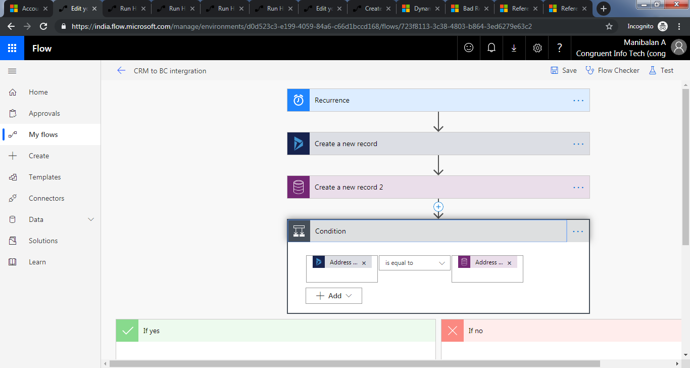 Integrate CRM with Business Central using Microsoft Flow-19