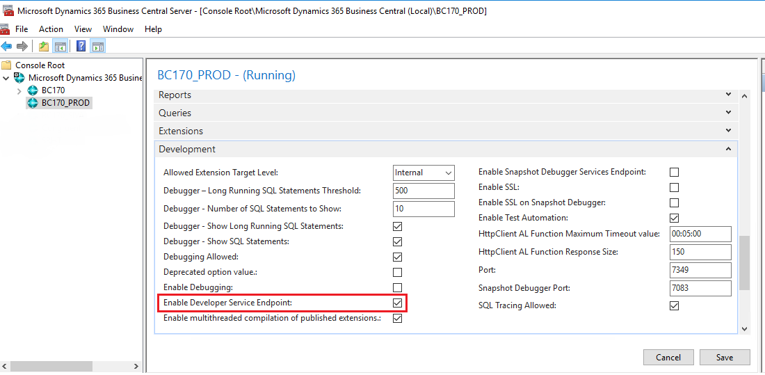 Connecting Visual Studio Code With Business Central On-Premise-5