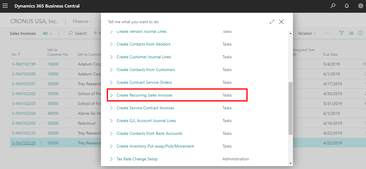 Implementing Direct Debit Collection in Business Central-8