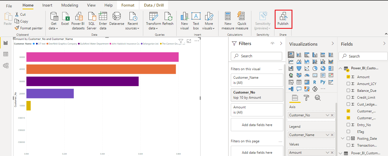 Embedding Power BI Reports In Business Central-10