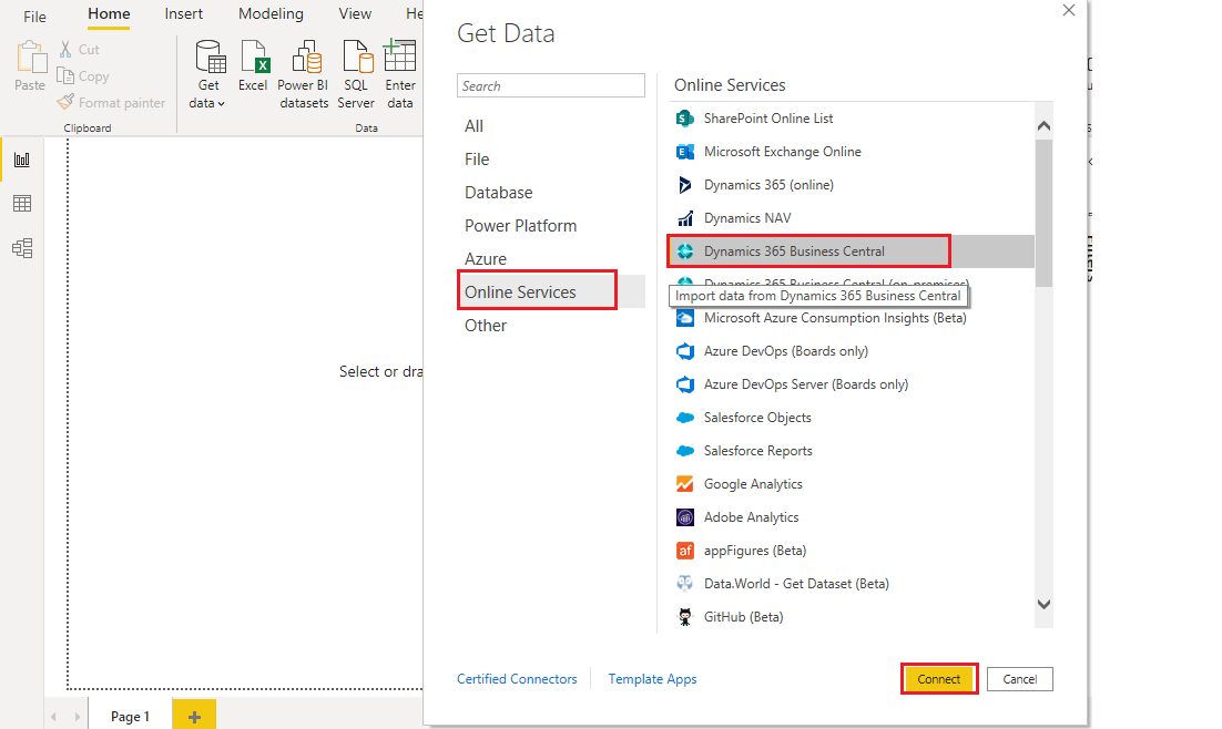 Embedding Power BI Reports In Business Central-2