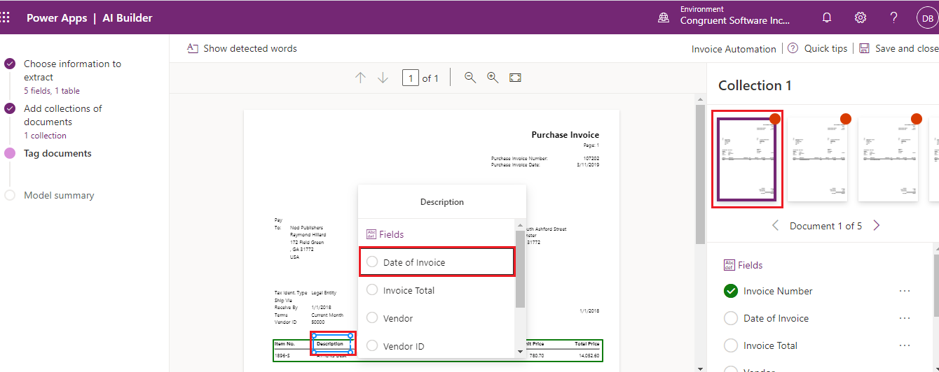 Form Processing Using AI Builder-11