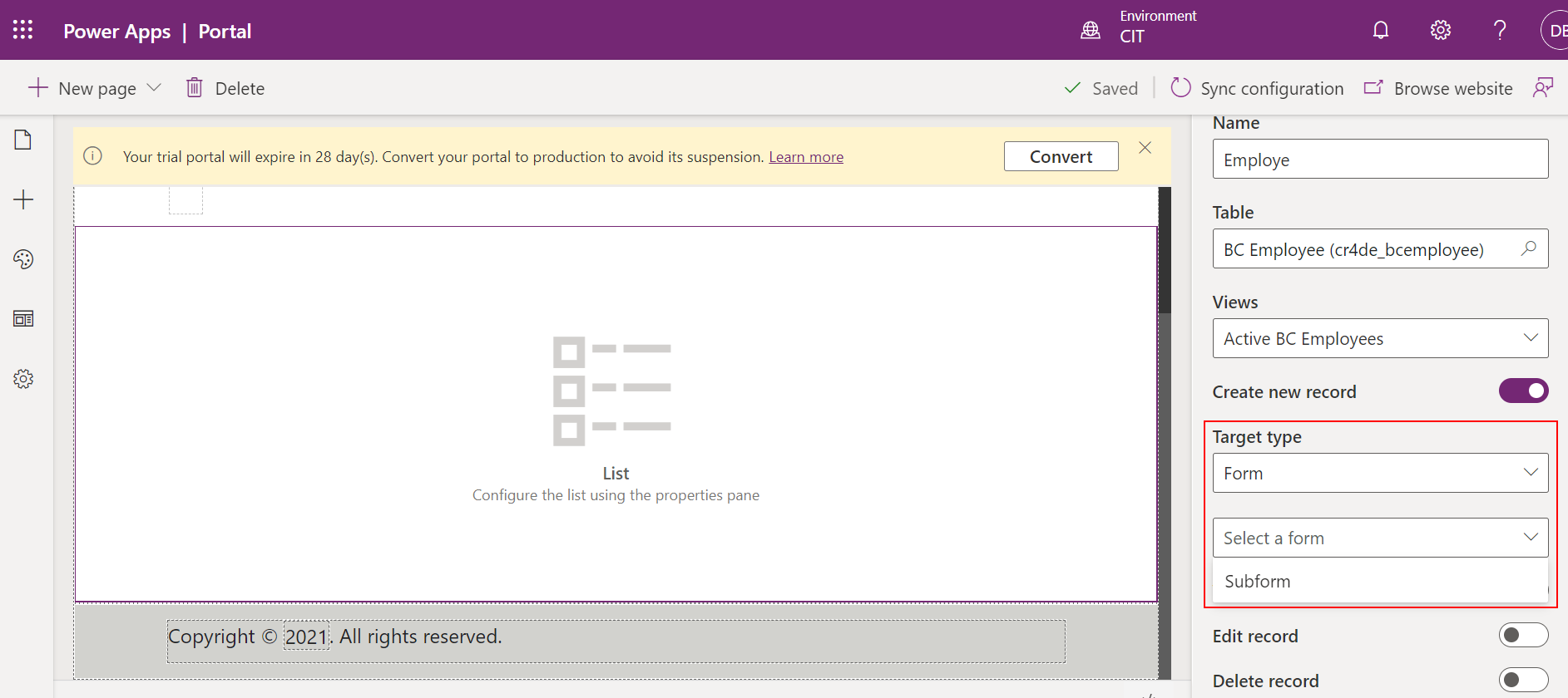 Integrating PowerApps Portal With Business Central using Power Automate-22