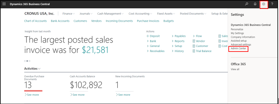 Setting up Multiple Production Environments In Business Central