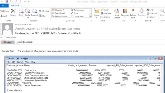 Business Alerts In Dynamics GP-11