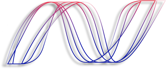 Official .NET logo with a gradient of pink, purple, and blue lines forming the 